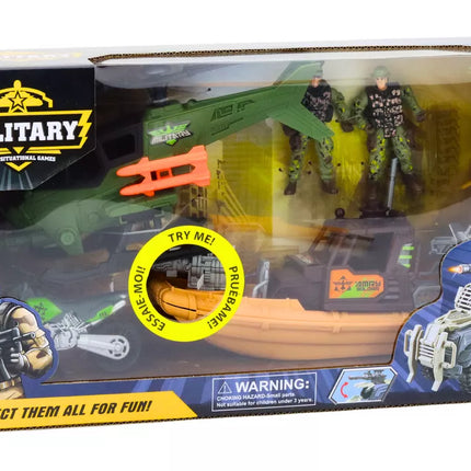 Karinis rinkinys Karinis kovinis kateris kariai priedai garsai