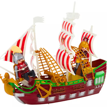 Romėnų Laivas Romėnai Šviesos Garsai Katapulta Palmės