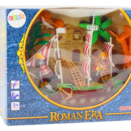 Romėnų Laivas Romėnai Šviesos Garsai Katapulta Palmės