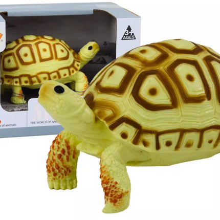 Kolekcinė Figūrėlė Vėžlys Roplys Šviesiai Geltona Ruda B