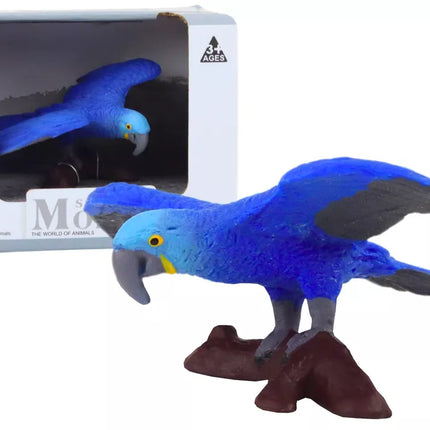 Figūrėlė Mėlynoji ara Papūga Gyvūnai iš viso pasaulio