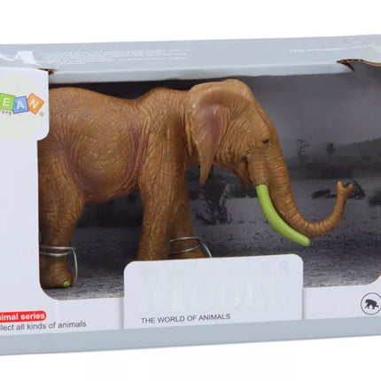 Kolekcinė figūrėlė Afrikos dramblys Safari rudas