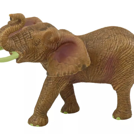 Kolekcinė figūrėlė Afrikos dramblys su pakeltu straubliu Safaris