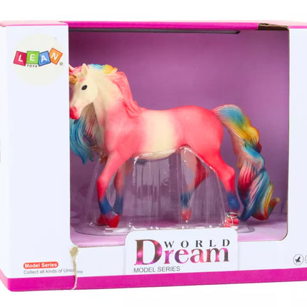 Didelė kolekcinė figūrėlė vienaragis rožinis 11 CM