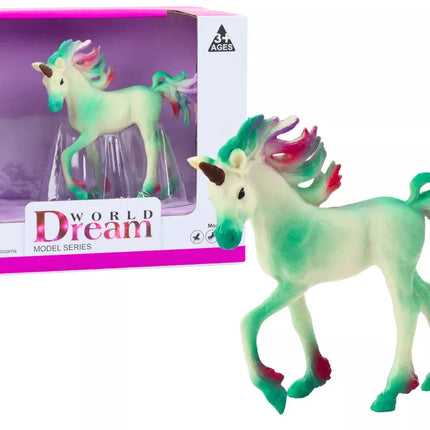 Kolekcionuojama figūrėlė Žalias vienaragis 8 CM