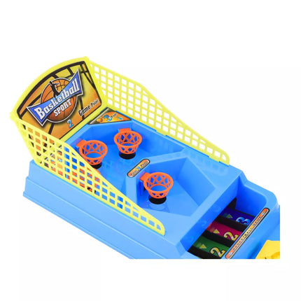 Krepšinio žaidimo automatas su kamuolio paleidimo įrenginiu