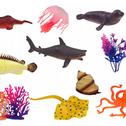 Kiaušinis su jūros gyvūnų ir augalų figūrėlėmis Aštuonkojis 26 El