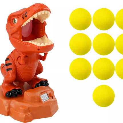 Šaudymo žaidimas dinozaurai, arkadinis kamuoliukų šautuvo rinkinys