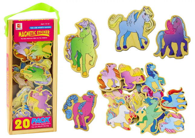 20 spalvotų magnetinių burbulų rinkinys