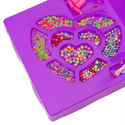 Karoliukai papuošalų apyrankių "pasidaryk pats" spalvingam kūrybiniam rinkiniui