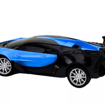 Žaislinis nuotoliniu būdu valdomas sportinis automobilis RC 1:22 mėlynas