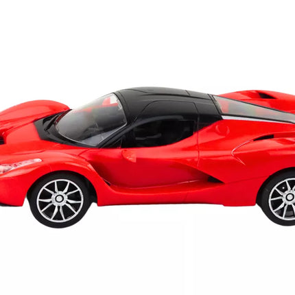 Nuotoliniu būdu valdomas sportinis automobilis RC automobilis 1:16 raudonas