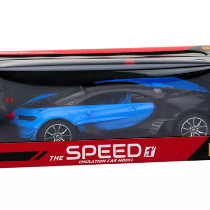 Sportinis automobilis nuotoliniu būdu valdomas RC mėlynas 1:16