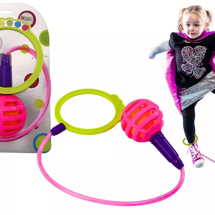 Šokdynė Skipper Hula Hop, rožinė, LED