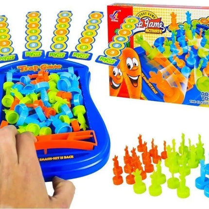 „Bėgančių morkų“ arkadinis spąstų žaidimas