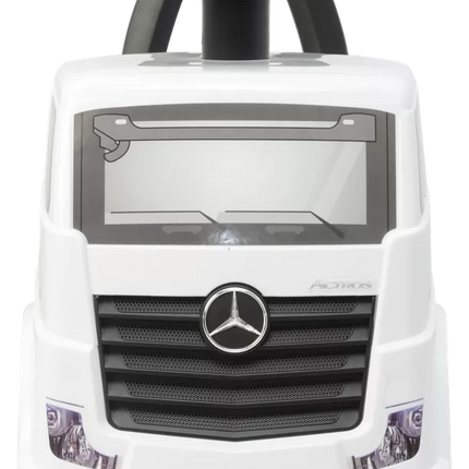 Mercedes Actros 3316TA baltas vaikiškas paspiriamas automobilis