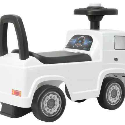 Mercedes Actros 3316TA baltas vaikiškas paspiriamas automobilis