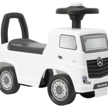 Mercedes Actros 3316TA baltas vaikiškas paspiriamas automobilis