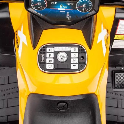 Keturratis akumuliatorius S615 geltonas 24V