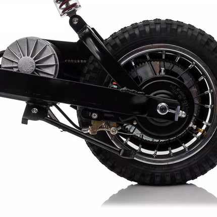 Krosinis dviratis su SX2328 raudona baterija