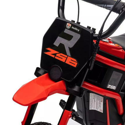 Krosinis dviratis su SX2328 raudona baterija