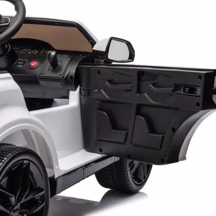 Audi Q7 akumuliatorinis automobilis, baltas