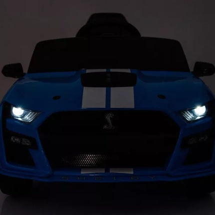 Automobilis su baterijomis Ford Mustang GT500 Shelby Blue