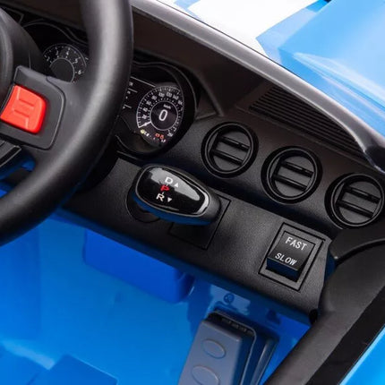 Automobilis su baterijomis Ford Mustang GT500 Shelby Blue