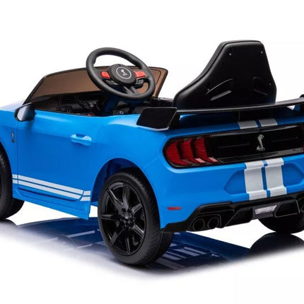 Automobilis su baterijomis Ford Mustang GT500 Shelby Blue