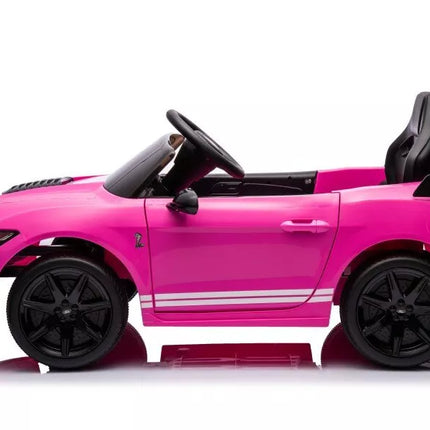 Akumuliatorinis automobilis Ford Mustang GT500 Shelby rožinis