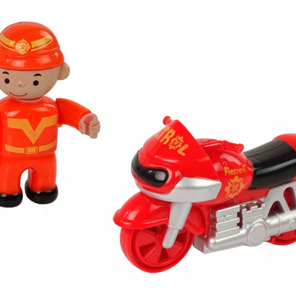 Gaisrinės stoties rinkinys su garsu