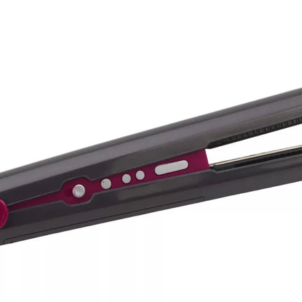 Žaislinis plaukų tiesintuvas su stovu, šviesomis ir garsais