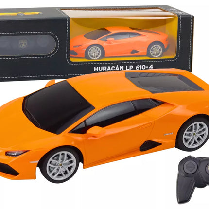 R/C automobilis Lamborghini Huracan 1:24 Rastar oranžinis