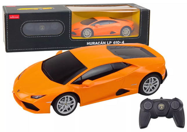 R/C automobilis Lamborghini Huracan 1:24 Rastar oranžinis