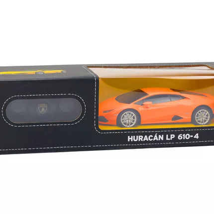 R/C automobilis Lamborghini Huracan 1:24 Rastar oranžinis