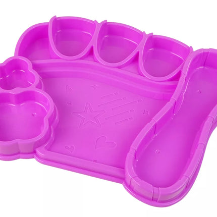 Plaukų dažymo kreidelės, spalvingi акcentai, tiesintuvas, priedai