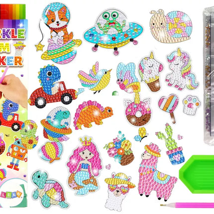 Deimantinės mozaikos lipdukai