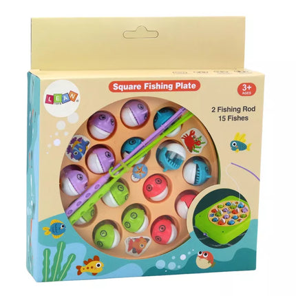 Žvejybos arkadinis žaidimas, 15 meškerių, žalias