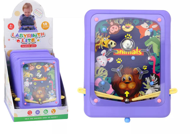 Arkadinio žaidimo fliperis gyvūnai violetinė lenta