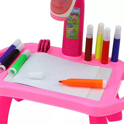 Projektorius Projektorius Piešimo Stalas Rožinis