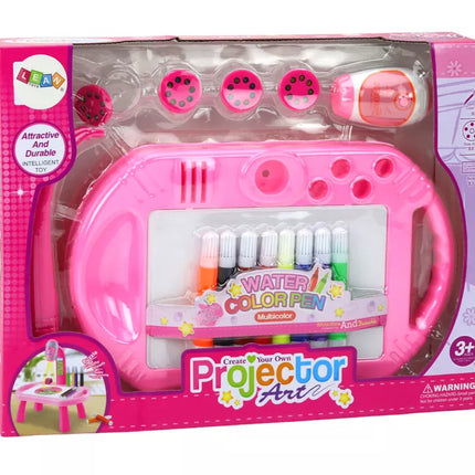 Projektorius Projektorius Piešimo Stalas Rožinis