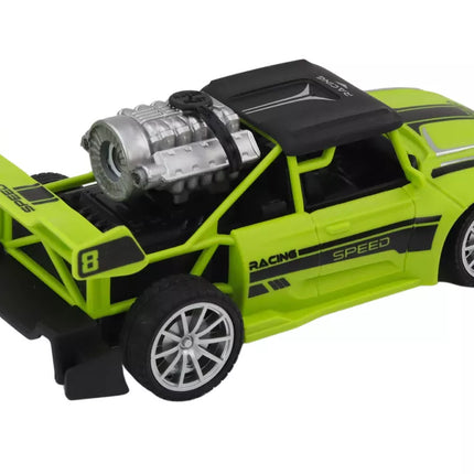 RC automobilis „Sentence“ 1:20, dūmų efektas, šviesos, žalias