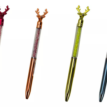 Rinkinys "Deer" tušinukas mėlynas, juodas pildiklis 0.7mm