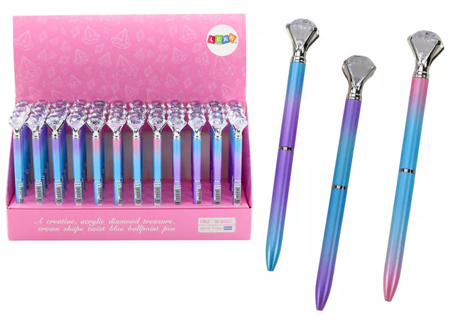 Deimantinis tušinukas, spalvingas mėlynas pildiklis, 0,7 mm, mišinys