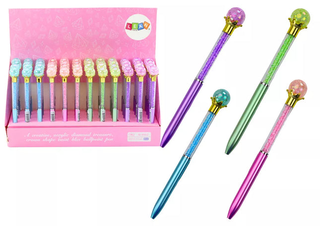 Tušinukas su deimantais, mėlyna šerdelė, 0.7 mm, įvairių spalvų