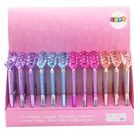 Deimantinis tušinukas, deimantai, mėlynas pildiklis, 0,7 mm, mišinys