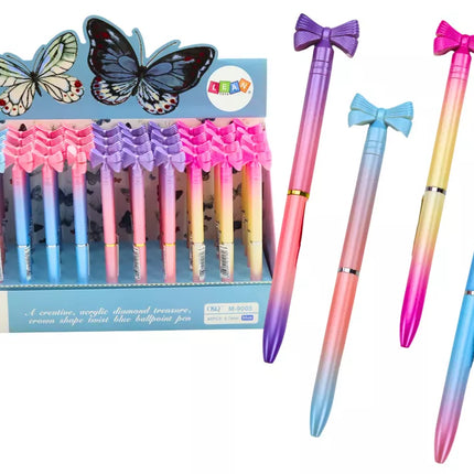 Tušinukas su kaspinėliu, spalvotas, mėlynas pildiklis, 0.7 mm, įvairių spalvų