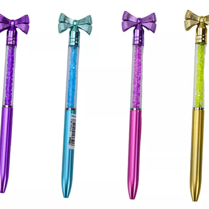 Tušinukas su deimantų lankeliu, mėlynas pildymas, 0,7 mm, įvairių spalvų