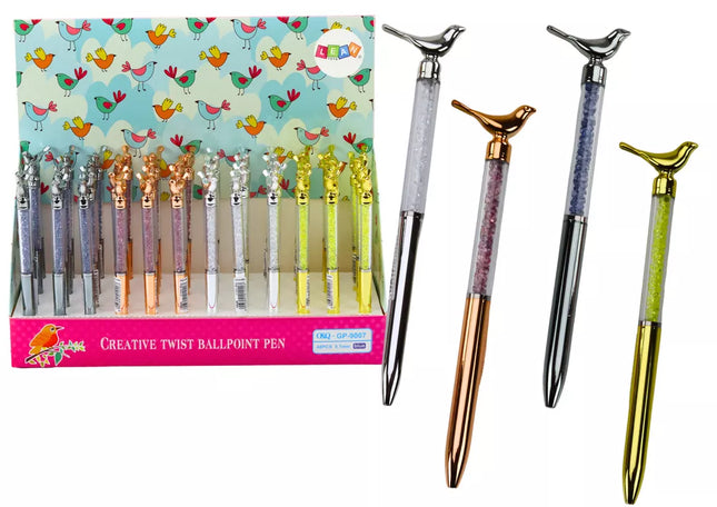 Tušinukas "Bird", mėlynas, papildymas 0.7 mm, įvairus