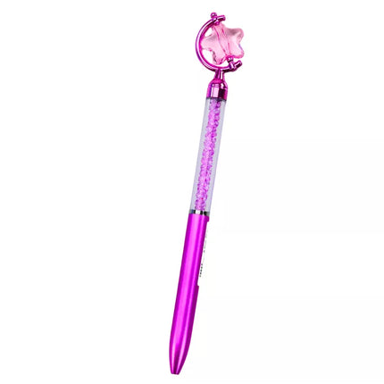 Tušinukas su žvaigždės formos deimantais, mėlynas pildiklis, 0,7 mm, įvairių spalvų